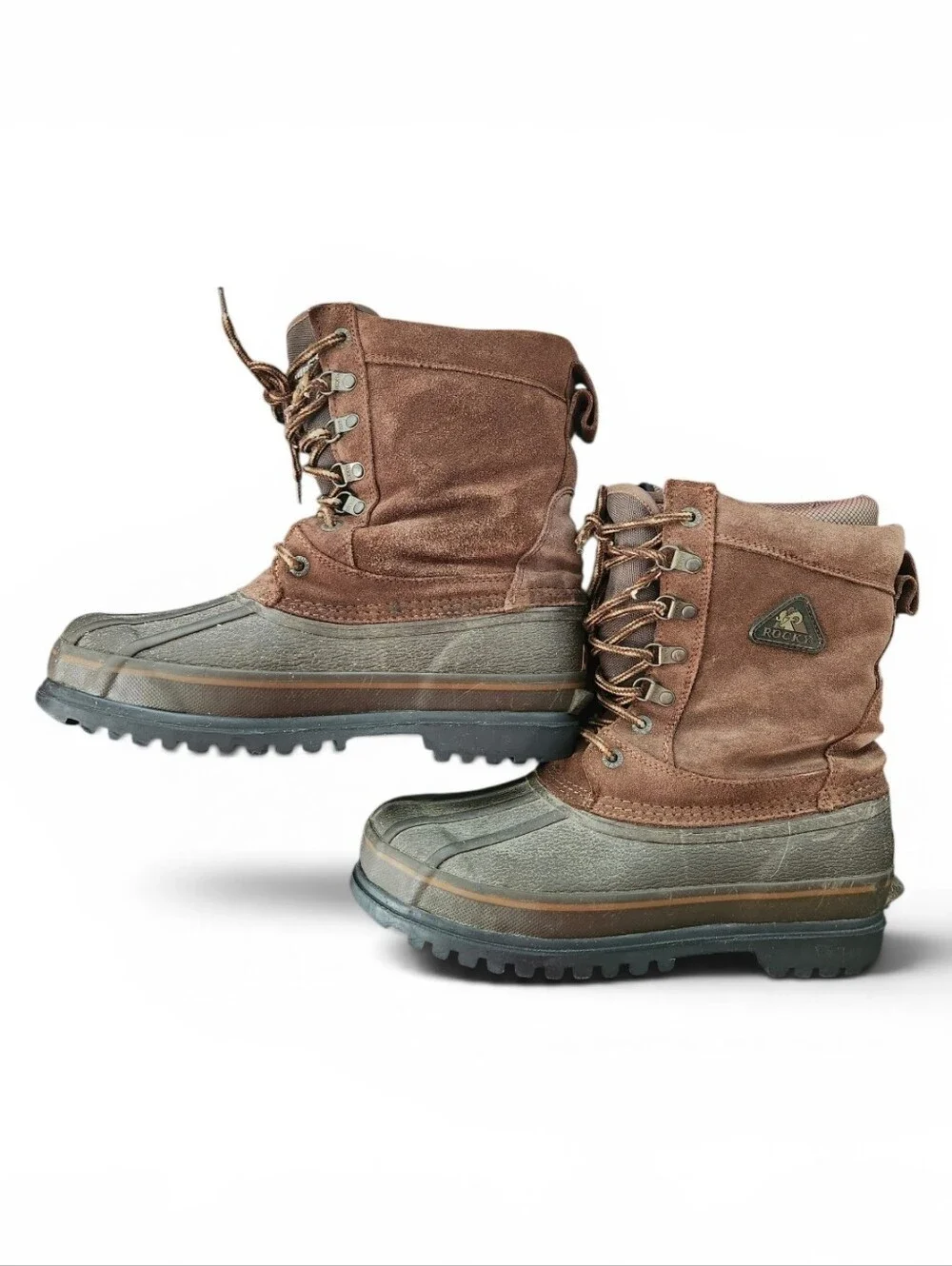 Rocky Jasper Series 3M Thinsulate Brown Men’s Waterproof Duck Boots